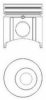 NEWHOLLAND 1873461 Piston